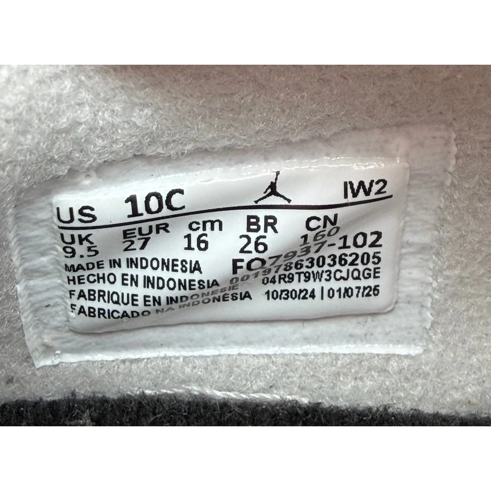 Jordan Stadium 90 White Grey Red FQ7937-102 10C